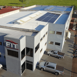 Projeto fotovoltaico industrial