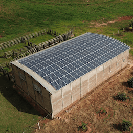 Projeto fotovoltaico rural